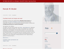 Tablet Screenshot of henryk-broder.com